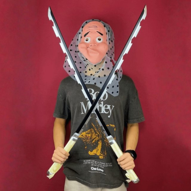 MINISO Dämon Sayaer Inosuke Katana Dämonentöter, Samurai Saber - Bild 1