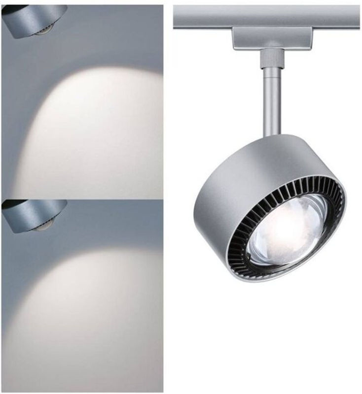 Paulmann URail LED Spot Aldan Hochvolt-Schienensystem-Leuchte 8W 4000K Chrom Matt - Bild 2