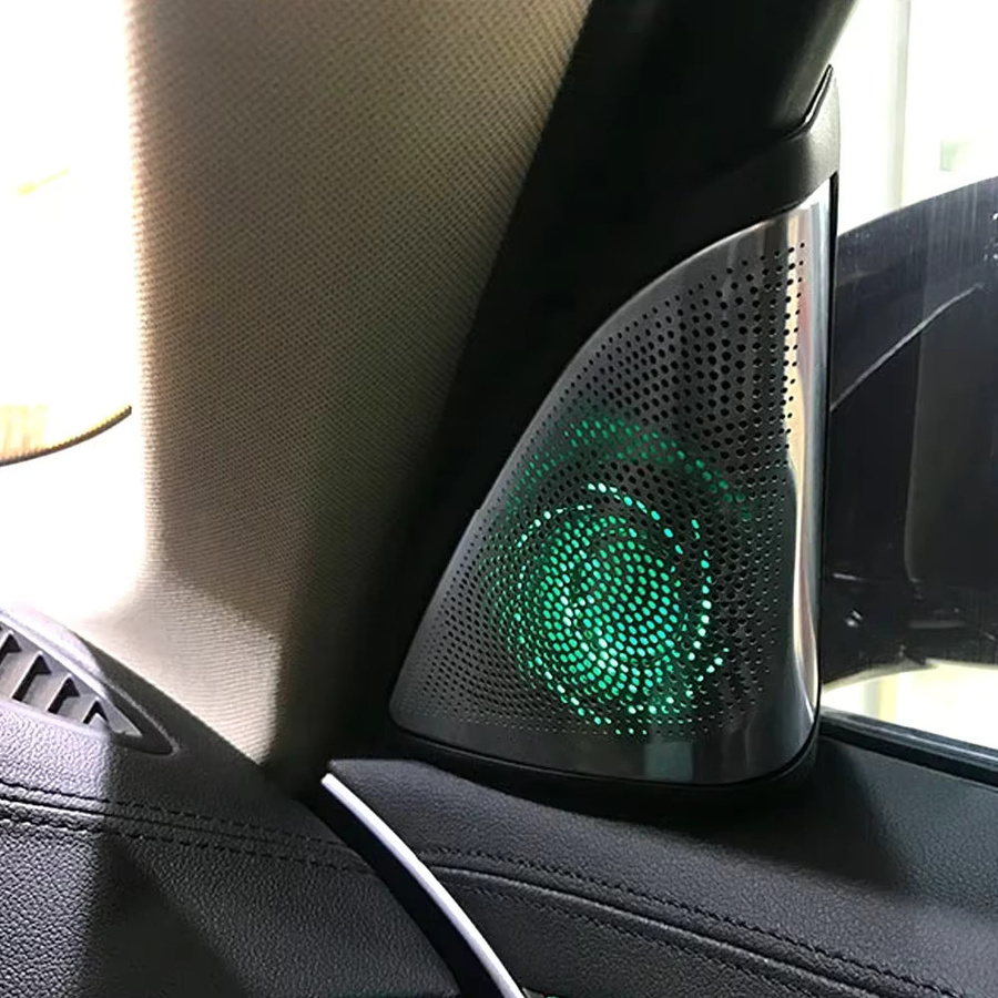 LED Lautsprecher Abdeckung für BMW 5er G30 G38 mit Umgebungsbeleuchtung für Hochtöner und Mitteltöner Innenraum Zubehör - Bild 5