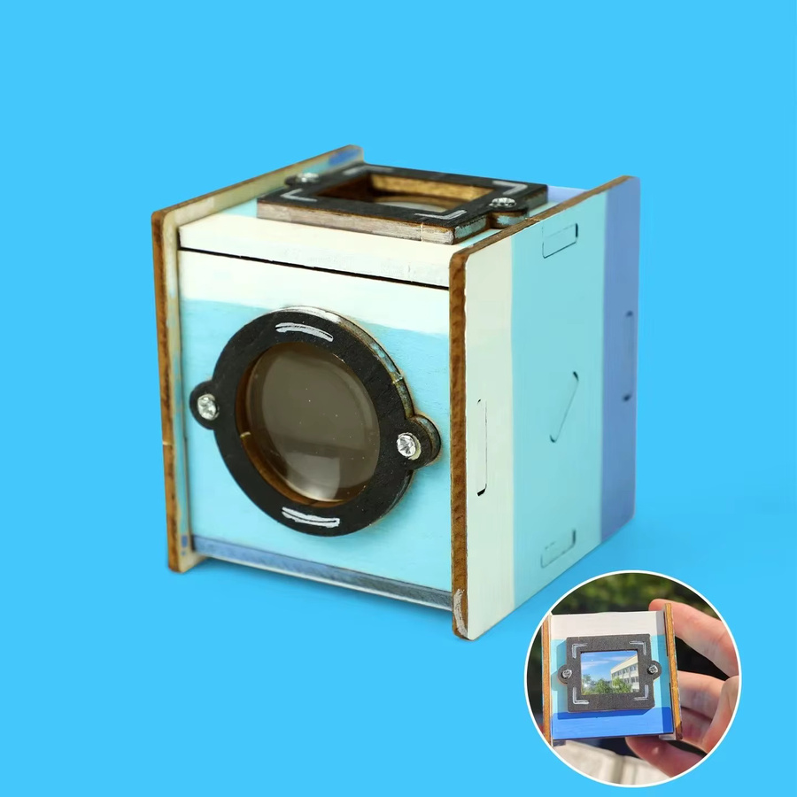 Meade Holz Wissenschaft Technologie DIY Optische Sucher, Physik Experiment Spielzeug - Bild 4