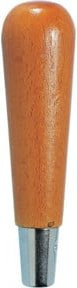 Facom Holzheft mit Stahlring in Braun, Tiefe: 2 cm, Breite: 13,2 cm - Bild 1