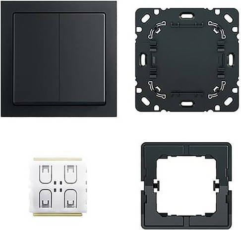 Busch-Jaeger Scene Controller 2CKA006710A0016 dimmbar und selbstklebend für Philips Hue und ZigBee - Bild 1