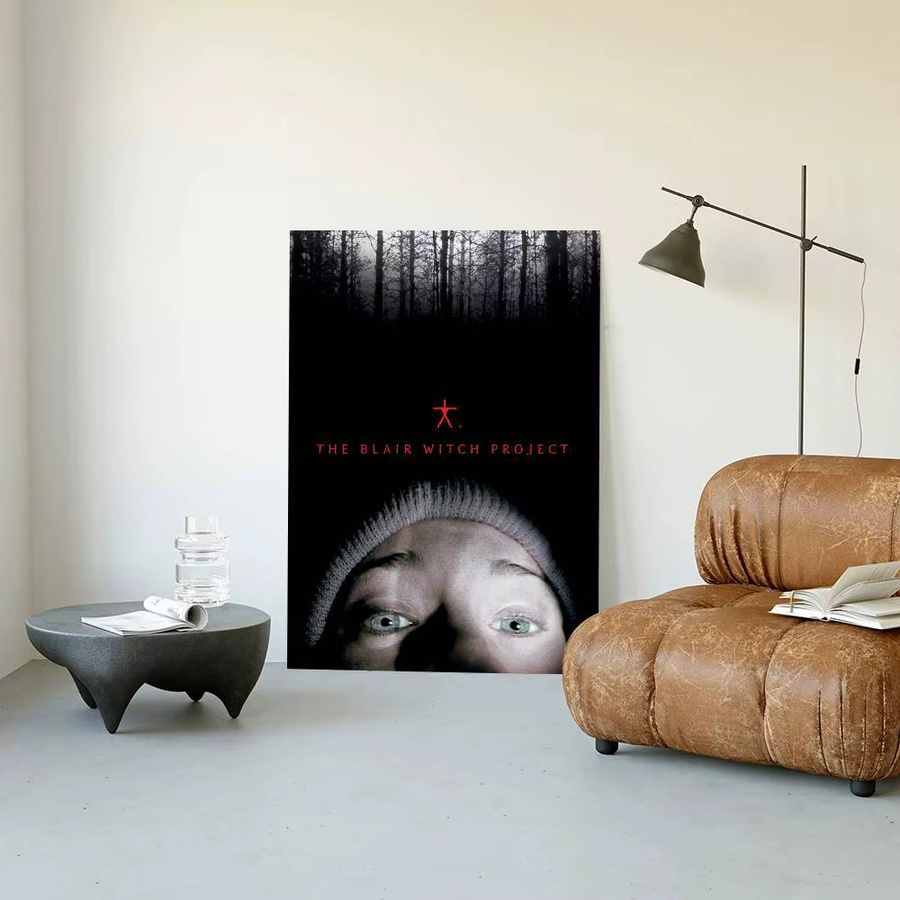 Moetch The T-BlairS-H-WitchS-Project Poster-Aufkleber, wasserfeste Wandkunst für Halloween-Dekoration, Mehrfarbig, Rechteckig - Bild 6