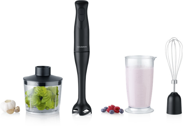 Severin Stabmixer-Set SM 3762 in Schwarz mit Pulse-Funktion - Bild 2