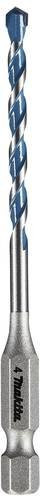 Makita E-14940 Mehrzweckbohrer mit Hartmetallspitze, Farbe Silber, Durchmesser: 4 mm, Gesamtlänge: 90 mm, Aufnahme: 1/4 Zoll (6,3 mm) Innensechskant - Bild 1
