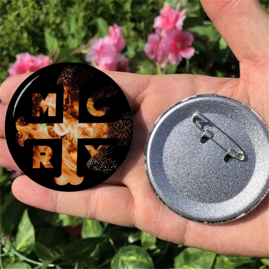 Kayou Blechbrosche, Gerard Way Figuren-Icon-Abzeichen, Unisex - Bild 3