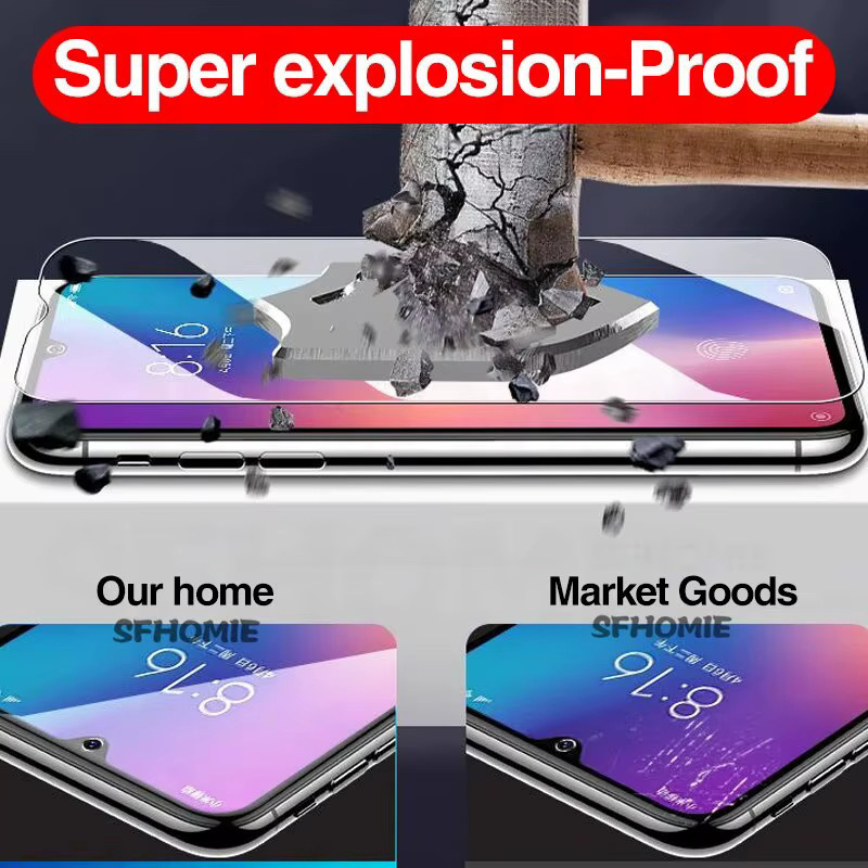 4er-Pack Gehärtetes Glas Schutzglas für Xiaomi Mi 13T 12T Pro 12 Lite 13 11T Pro 11 Lite Neo 10T 9T 9 Lite in Transparent - Bild 6