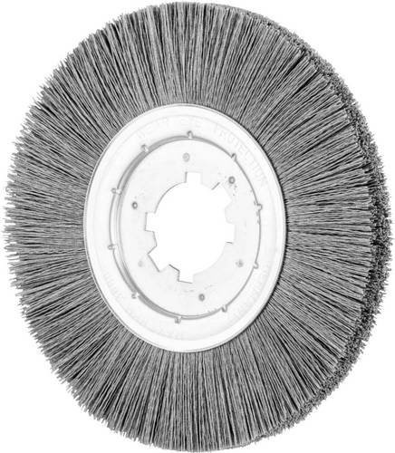 PFERD Rundbürste ungezopft RBU für Winkelschleifer, SiC-Filament 0,55 mm, Korn 120, Grau, Durchmesser: 250 mm, Breite: 15 mm, Bohrung: 50,8 mm - Bild 1