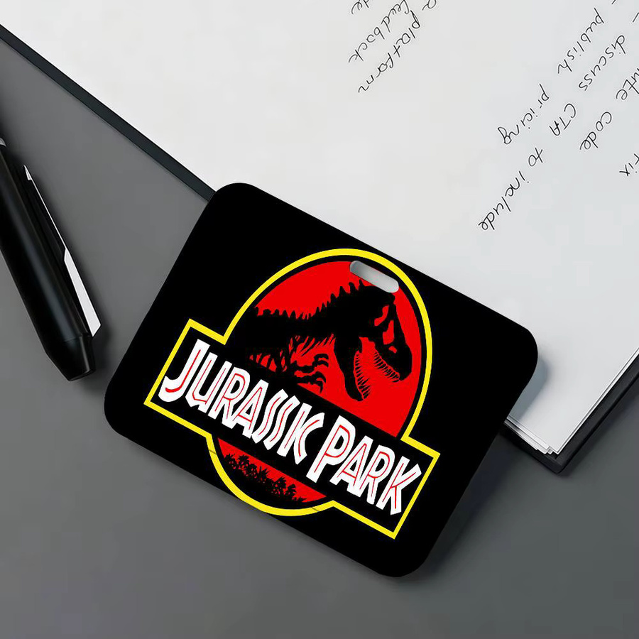 J-Jurassic-P-Park Kartenhalter aus Kunststoff für Ausweise, Studenten- und Arbeitskarten - Bild 6