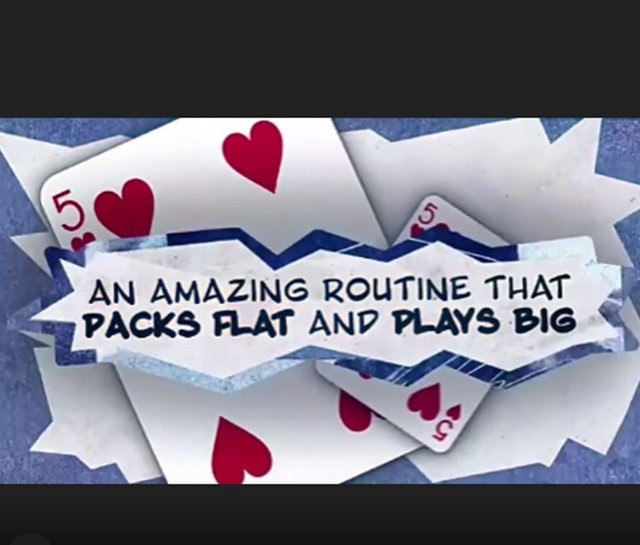 ZQION Mortenn's Jumbo Card Trick, Zaubertricks, Gimmicks, Poker Deck - Bild 1
