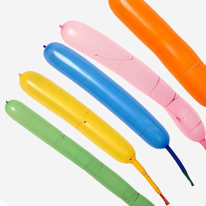 IFITU PUBO Raketen-Latexballons in gemischten Farben für Party und Outdoor-Spiele - Bild 2