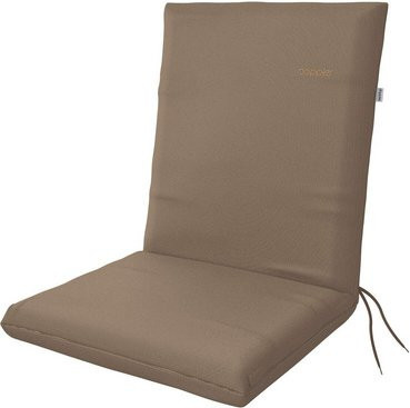 DOPPLER Sitzauflage Nature in Sandbeige, wetterfest und mit abnehmbarem Bezug, B/T/H: 100 x 48 x 6 cm - Bild 1