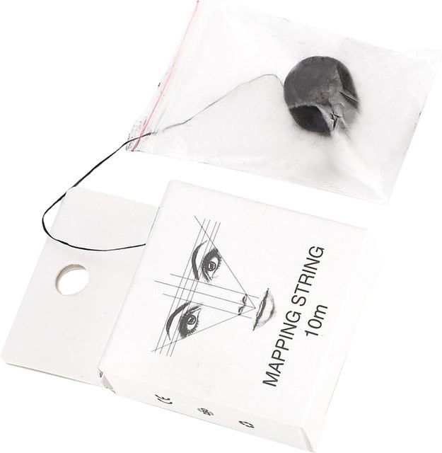 GoolRC Vorgefärbter Markierungsfaden Microblading, Weiß, 10 m - Bild 1