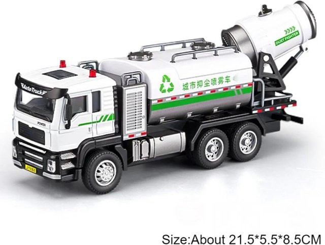 Linyi toy car Müllwagen Modell, 1:50, mit Licht und Ton, ab 14 Jahren - Bild 1