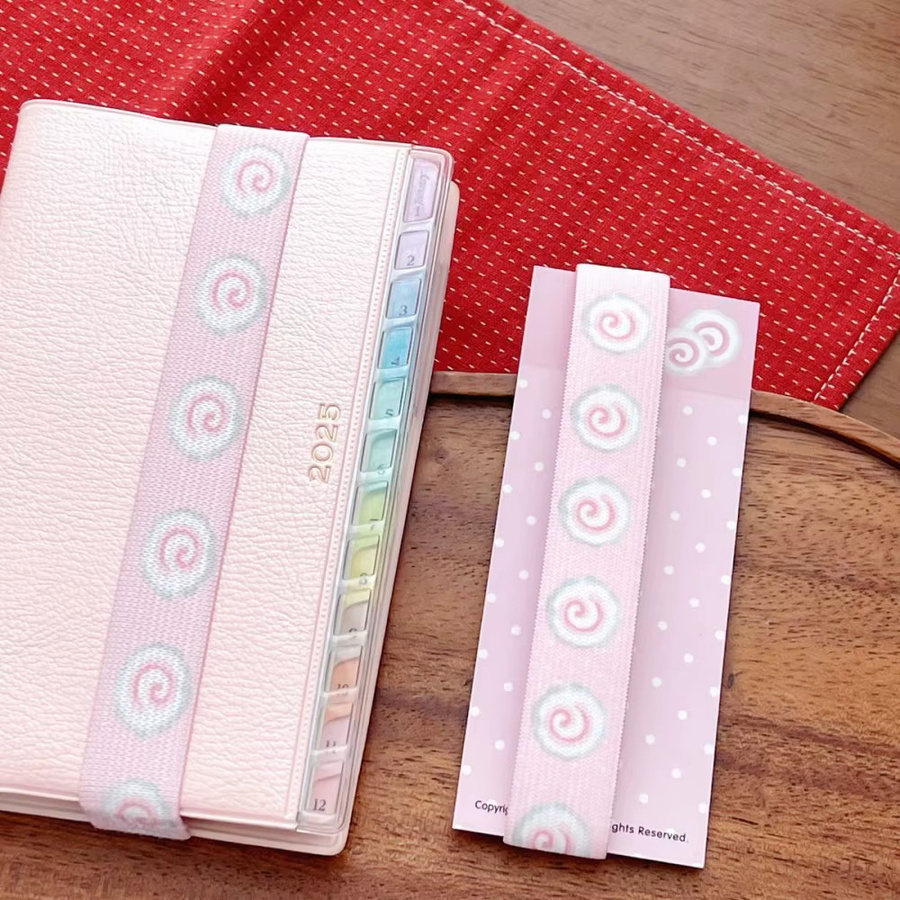 Elastisches Band mit Stern-Dekoration für A7 M5 Planer und Notizbücher im Kawaii-Stil für Scrapbooking - Bild 2