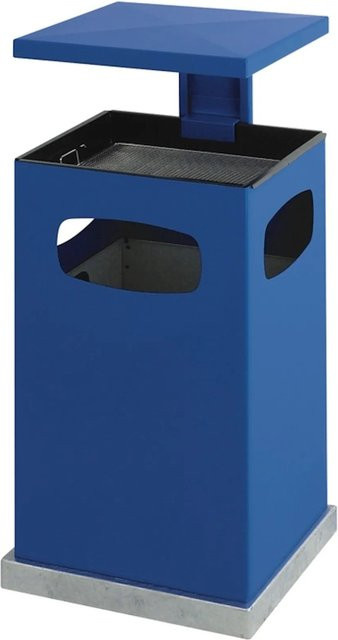 PROREGAL Metall Kombischrank mit abnehmbarem Dach in Blau, H x B x T: 95,5 x 50 x 50 cm - Bild 1
