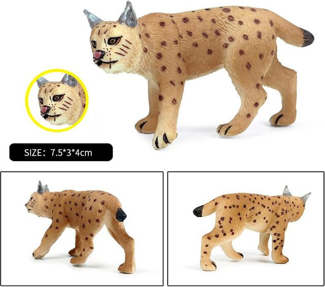 Oenux Wildtiere Bengalkatze Tiger Actionfigur ab 3-6 Jahren - Bild 1