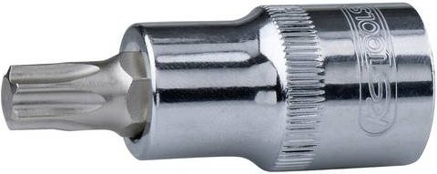 KS Tools CHROMEplus Bit-Stecknuss TX T40 mit 3/8 Zoll Antrieb in Silber - Bild 1