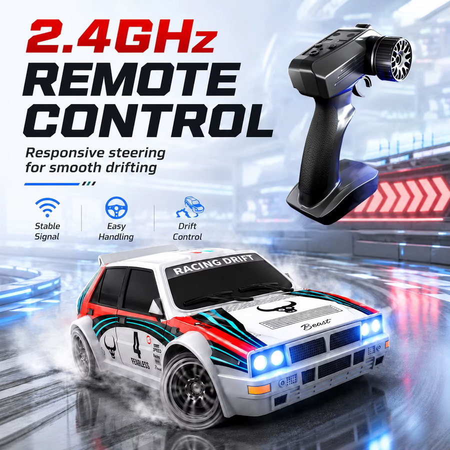 ZNLYRION 204PRO RC Drift-Auto, 1:24, mit LED-Licht, ferngesteuert - Bild 4