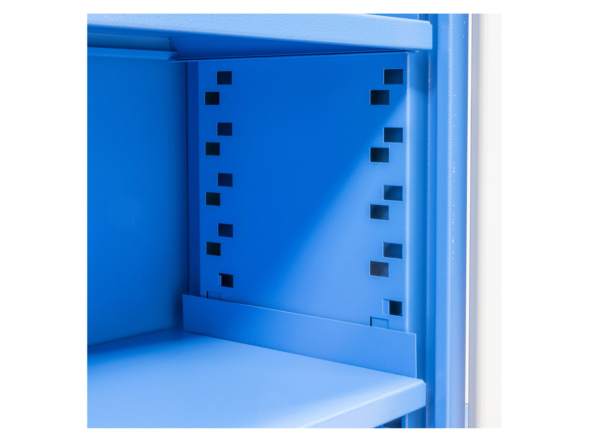 Güde Werkzeugschrank TYP Universal aus Metall in Grau-Blau mit Türen und Schloss - Bild 2