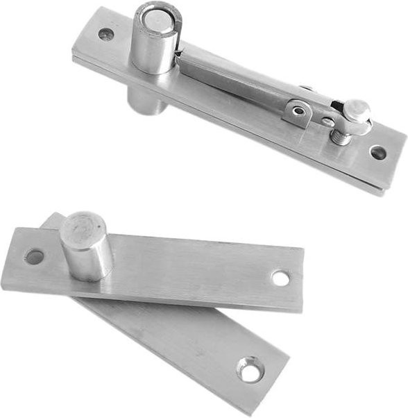 Xiao Home Edelstahl Pivot Heavy Duty 360-Grad Drehbarer Türscharnier für Holztüren in Silber - Bild 1