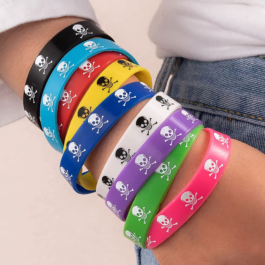 Armbänder Silikon, Bunt, Unisex - Bild 4