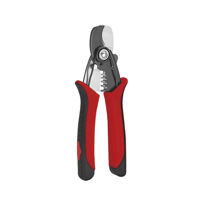 TOPLIA Multitool Abisolierzange und Kabelschneider in Rot für 0-70mm2 - Bild 4