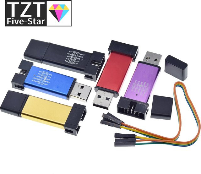 ST-Link V2 Mini Programmierer für STM8 und STM32 Module mit Abdeckung A41 für Arduino - Bild 1