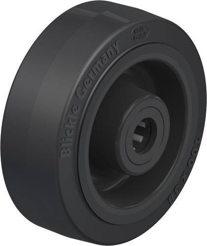 Blickle Kunststoff-Rad POEV 100/15R in Schwarz mit 100 mm Durchmesser und 200 kg Tragfähigkeit - Bild 1