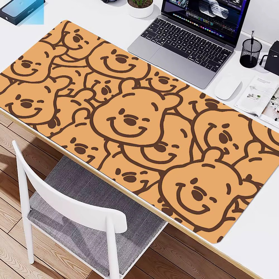 52TOYS W-Winnies The Pooh Mauspad Landschafts-Schreibtischunterlage für Laptop und Tastatur - Bild 2