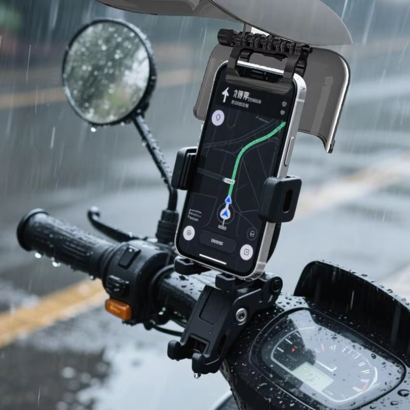 JETTING Outdoor-Sonnenhut mit verstellbarer Telefonhalterung und Regenfestigkeit - Bild 2