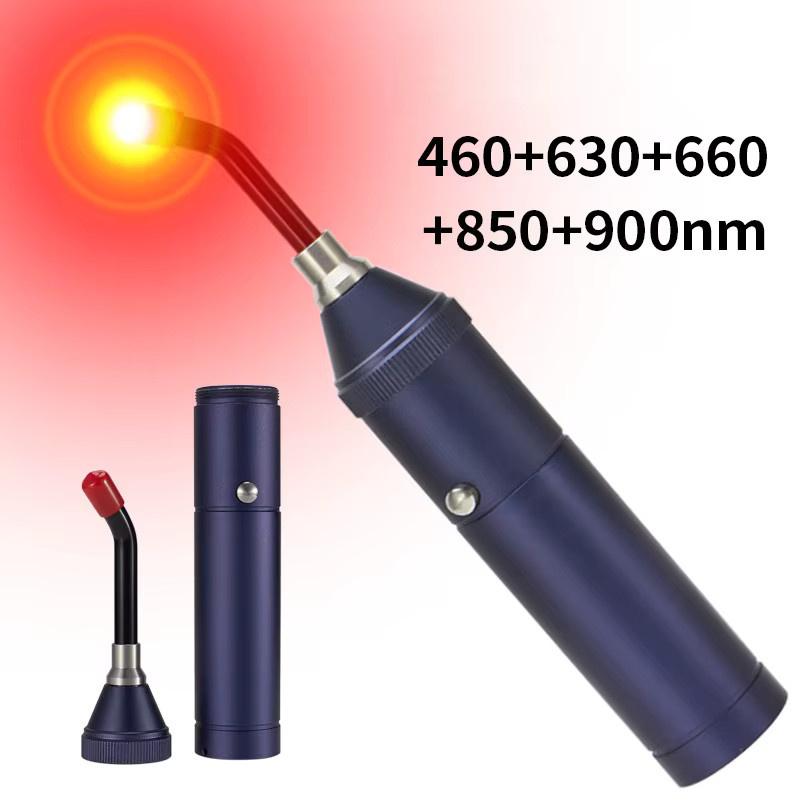 HLKGO Lichttherapie-Stift, Multi-Fünf-Wellenlängen-Rotlicht, Unisex - Bild 5