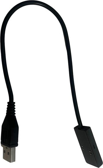 Magnetisches Ladekabel mit Status-Anzeige für DJI OSMO NANO Action Kamera, Schwarz, USB-A - Bild 1