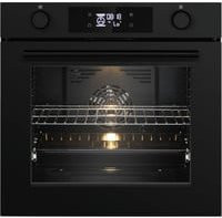 Bomann Einbaubackofen EBO 7913 in Schwarz mit 73 l Volumen, Elektrobackofen mit Heißluft, Grill und Rapid Preheat, Breite: 59,5 cm - Bild 1