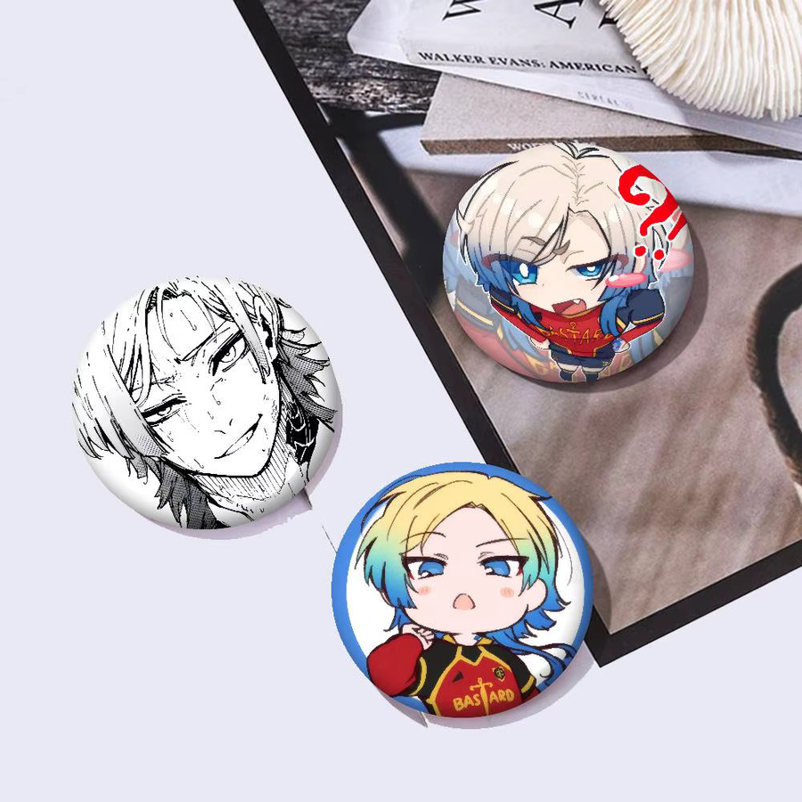 Kayou Brosche Anime M-michael-K-kaiser Kawai Button Pin - Bild 2