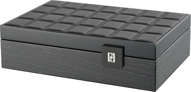 Paul Design 20110 Collector Uhrenbox für 10 Uhren in Black Apricot - Bild 1
