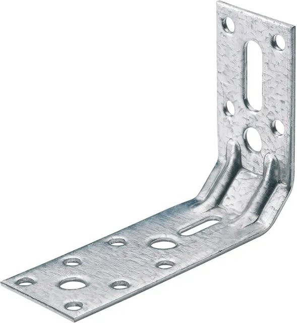 Hettich Verstellwinkel aus verzinktem Stahl in Silber, B/T/H: 7,0 x 7,0 x 3,5 cm - Bild 1