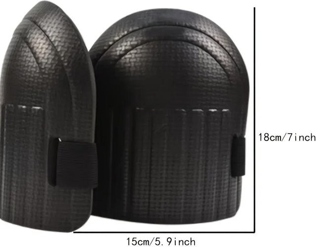 Binchi Outdoor Wasserdichte Ergonomische Knieschoner Schwarz - Bild 1