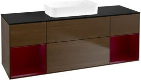 V&B Waschtischunterschrank Finion in Walven, lackiert, B/T/H: 160 x 60,3 x 50,1 cm - Bild 1