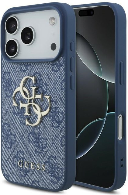 Guess Handyhülle mit 4G Big Logo für Apple iPhone 18 Pro Max und iPhone 17 Pro Max in Blau - Bild 1