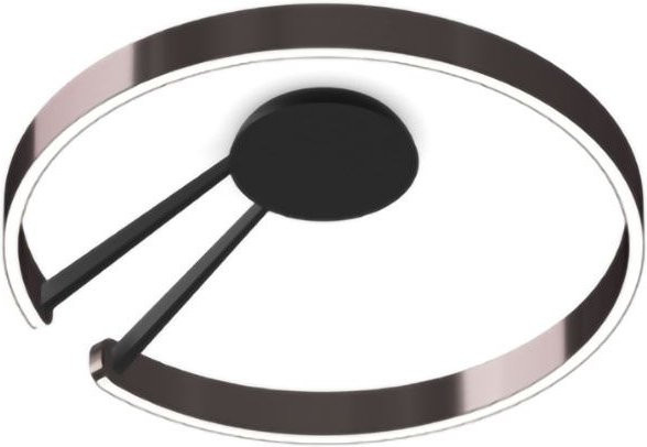 Occhio Mito aura 60 LED-Wand- und Deckenleuchte in Schwarz matt mit Phantom-Narrow Kopf und dimmbarer Lichtfarbe von 2700K bis 4000K - Bild 1