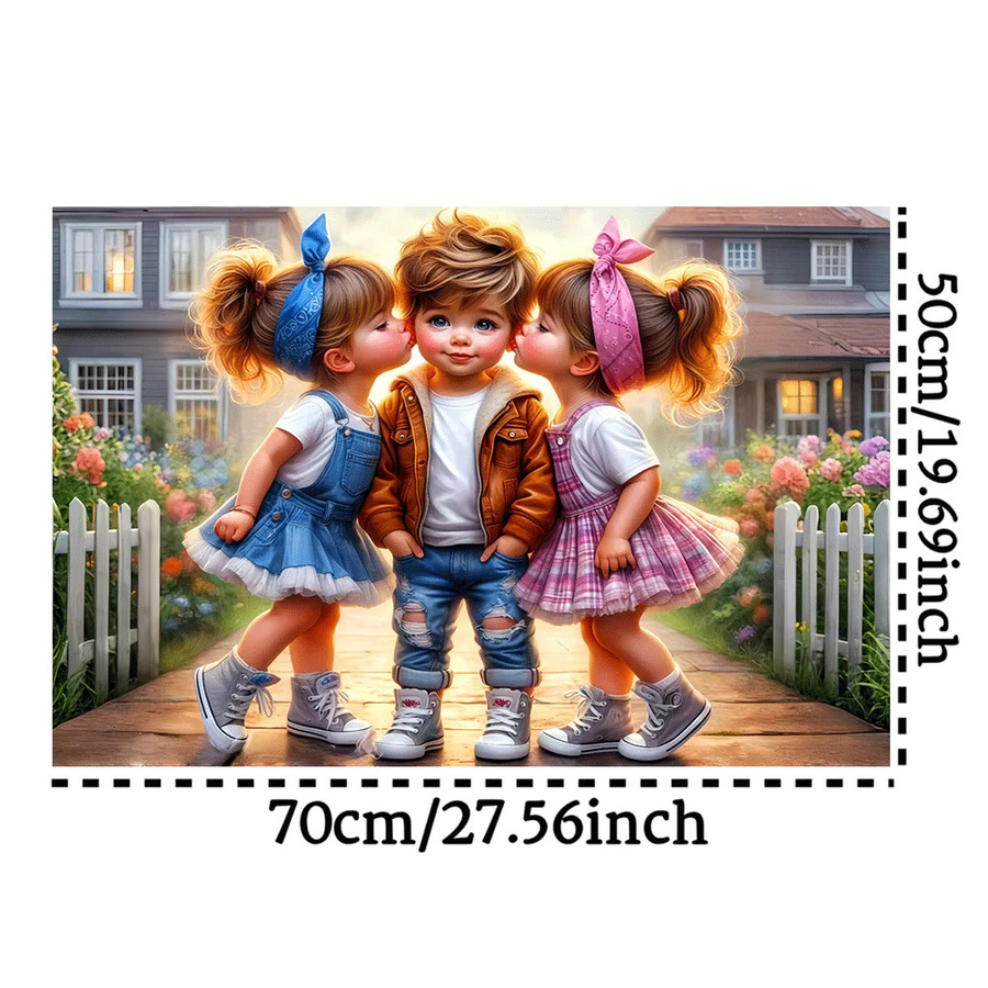 AZNM Spielplatz-Szenen Puzzle, Bunt / Mehrfarbig, 1000 Teile - Bild 3