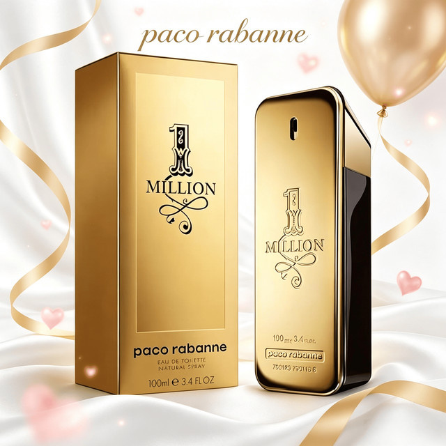 Paco Rabanne 1 Million Eau de Toilette, 100 ml, Herren, würzig, holzig - Bild 1