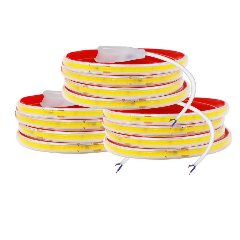 HEGEHE COB LED Streifen IP65 wasserdicht, 230V AC, 120 LEDs/m, CCT Warmweiß/Kaltweiß, selbstklebend und schneidbar, Breite: 10 cm - Bild 2