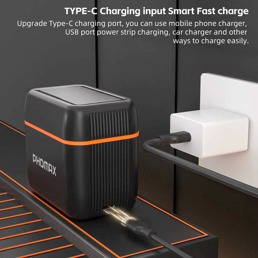 PHOMAX Wiederaufladbare Lithiumbatterien AA und AAA mit USB-C Schnellladegerät für Multimeter und Spielzeug - Bild 2