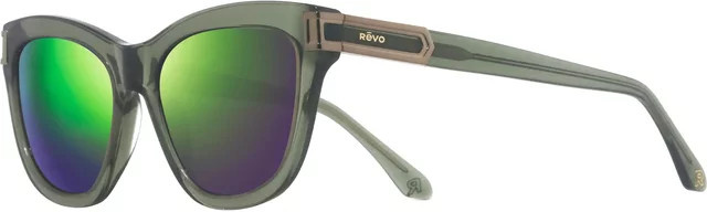 Revo Sonnenbrille Cat-Eye, Damen, Acetat, Vollrand, Black Green - Bild 1