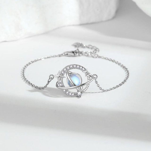 Lucky Star Jewelry Armband 925 Silber, Zirkonia, Damen - Bild 1