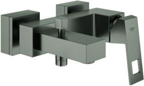 Grohe Eurocube Wannen-Einhebelmischer für die Wandmontage in Hard Graphite Gebürstet - Bild 1