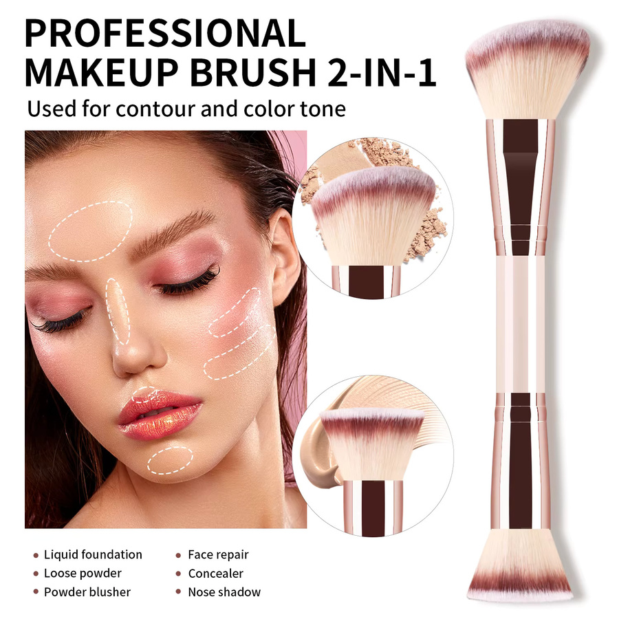 Ronshadow Make-up-Pinsel-Set, 6-teilig, Unisex - Bild 2