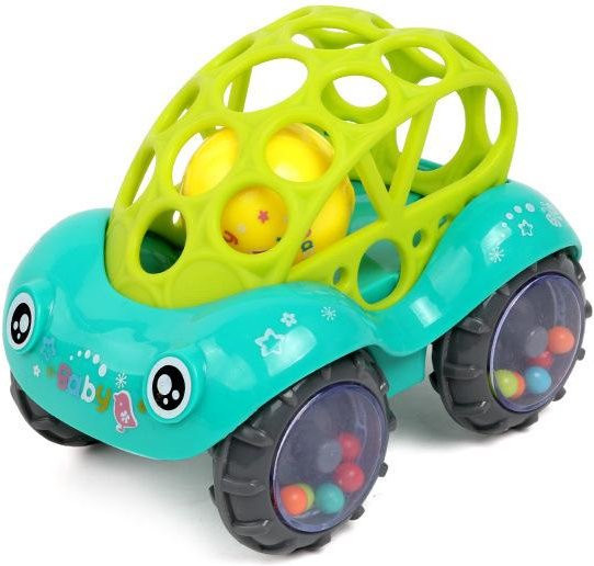 Fashnics Sensorik Spielzeugautos, Silikon, Grün, ab 4 Jahre - Bild 1